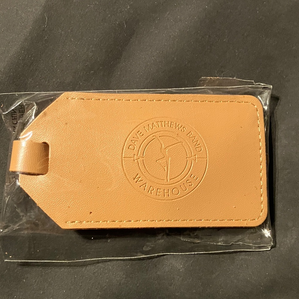 Dave Matthews Band Warehouse Fan Club Luggage Tag